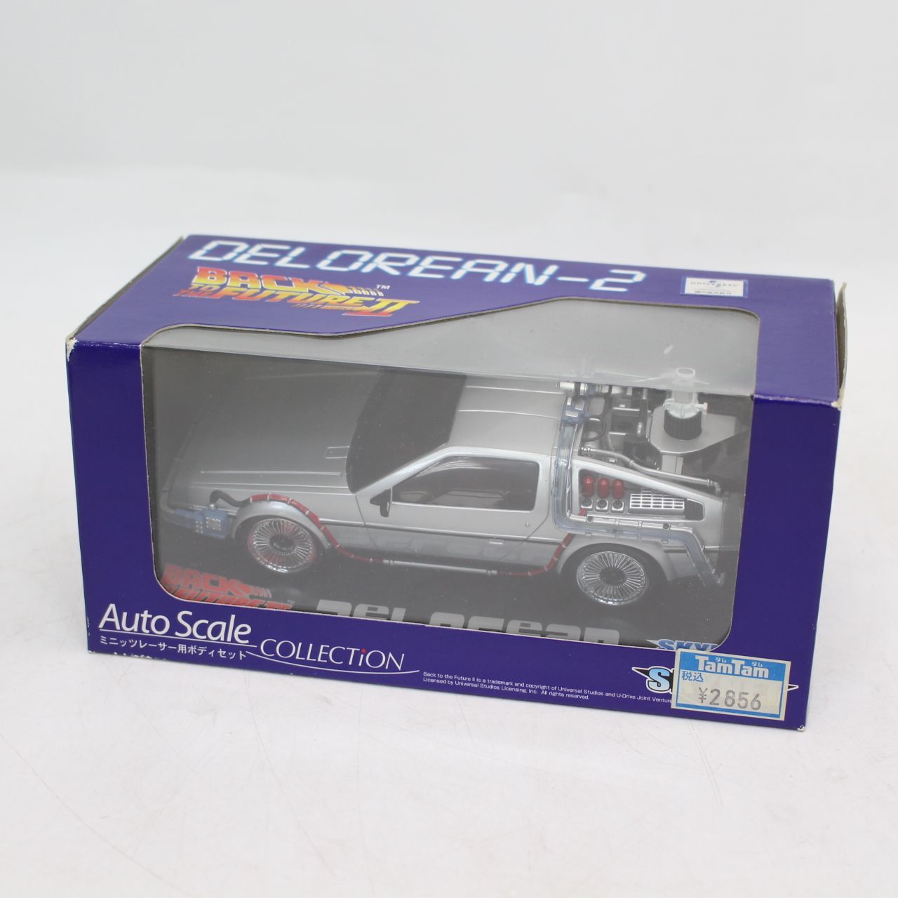 BACK TO THE FUTURE デロリアン ミニッツレーサー用ボディ 583)デロリアン PART-Ⅰ ミニッツレーサー用ボディセット