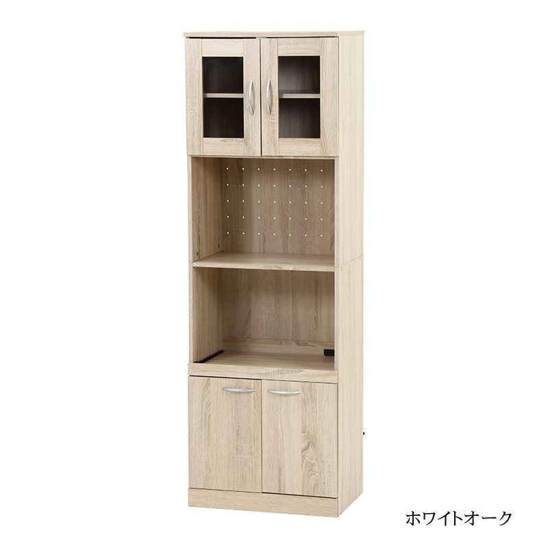 ハイキッチンボード 幅59cm×高さ180cm 【全2色】[7079] - メルカリ