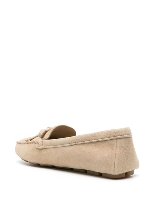 スエード ローファー