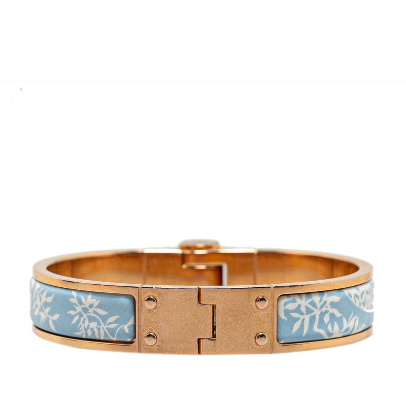 エルメス シャルニエール Tendresse Feline Tattoo Bracelet 七宝焼き 