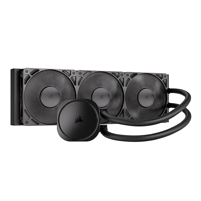 CORSAIR NAUTILUS -ノーチラス- 360ラジエーター RSケースファン付き 水冷式CPUクーラー ブラック CW-9060089-WW