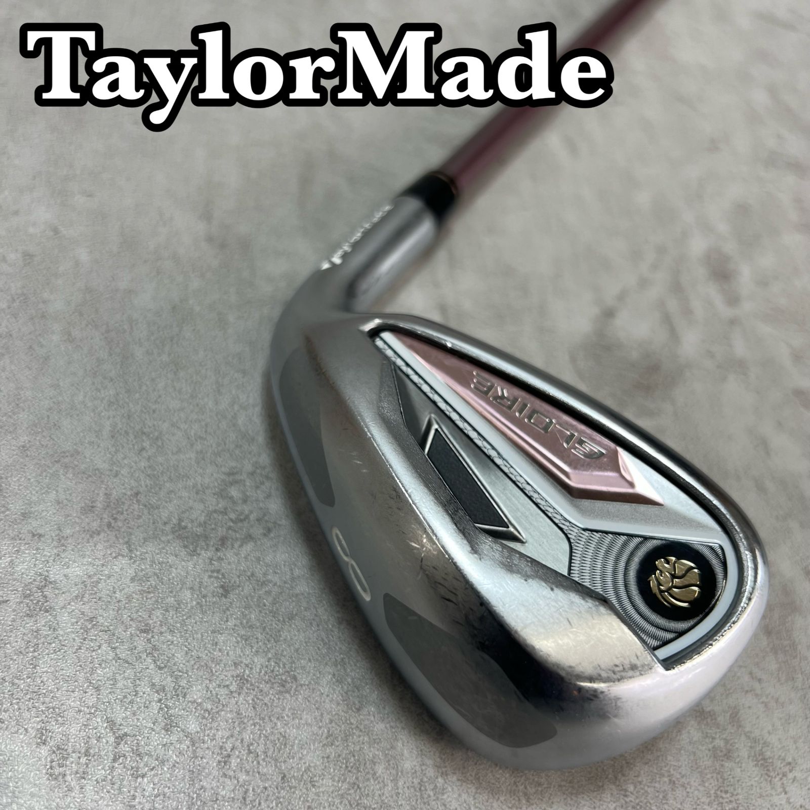 テーラーメイド グローレ レディースゴルフ アイアン 8番 L 右利き用 TaylorMade GLOIRE