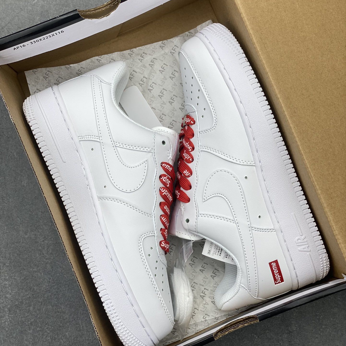 新品 Supreme x NIKE Air Force 1 Low CU9225-100 ナイキ スニーカー  男女兼用