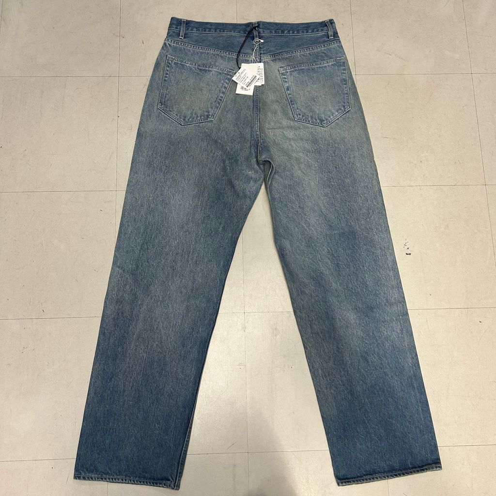 AURALEE オーラリー 24AW SELVEDGE FADED HEAVY DENIM WIDE