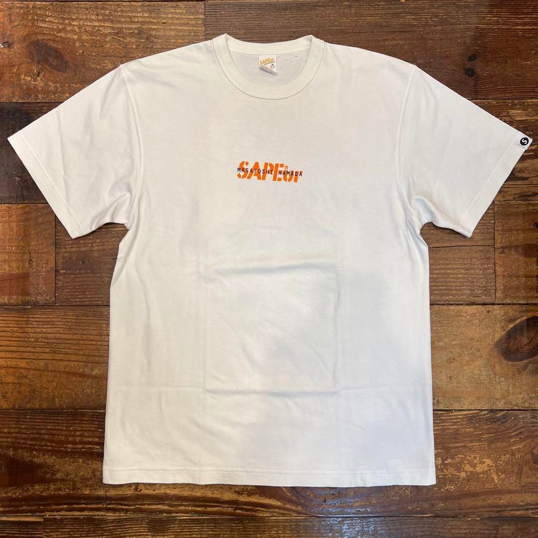 サプール SAPEur 浜田雅功 Tシャツ オレンジ　コラボレーション　未開封 新品未開封 SAPEur × 浜田雅功 Tシャツ オレンジ - メルカリ