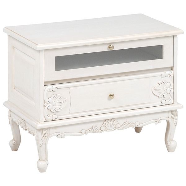 アンティーク風 猫脚 テレビ台 アンティーク風家具 Grace White