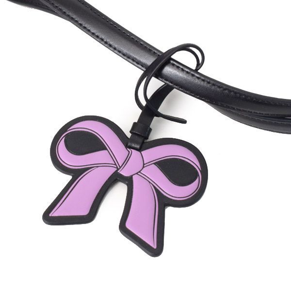 ケイトスペード バッグ katespade スムース PVC レザー キャシー オットマン ストライプ ボーダー リボン バッグチャーム付き ショルダー トートバッグ ピンクマルチ WKR00141 ケイトスペード バッグ katespade スムース PVC レザー キャシー