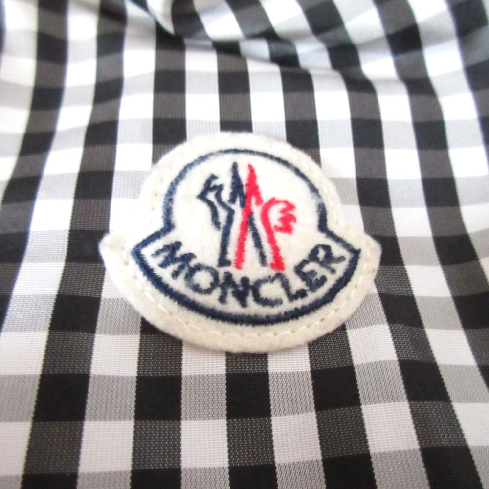 美品 MONCLER モンクレール ORTIE オルティ ギンガムチェック柄 ジップ  