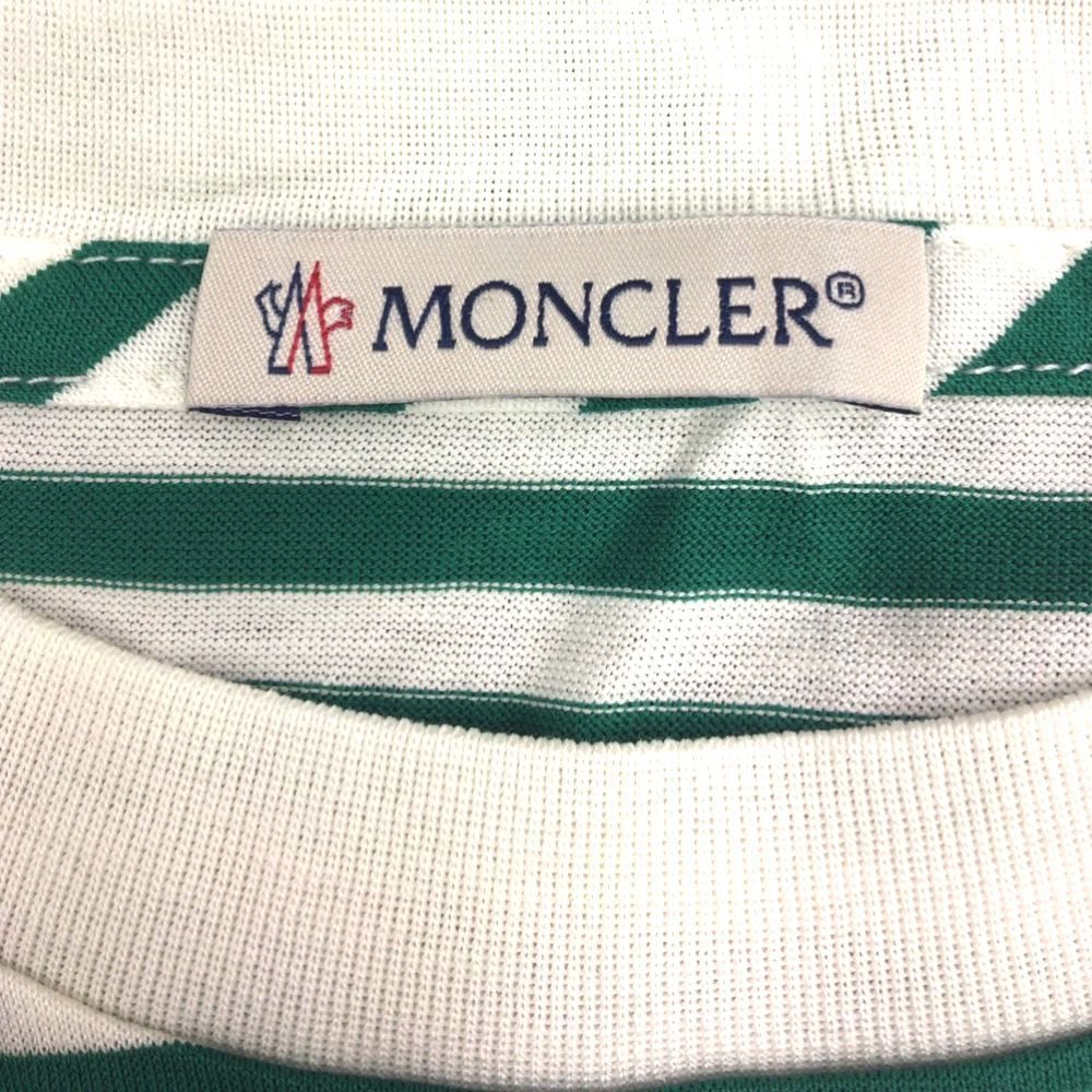 新品で購入 MONCLER MAGLIA T-SHIRT モンクレール ボーダー Tシャツ