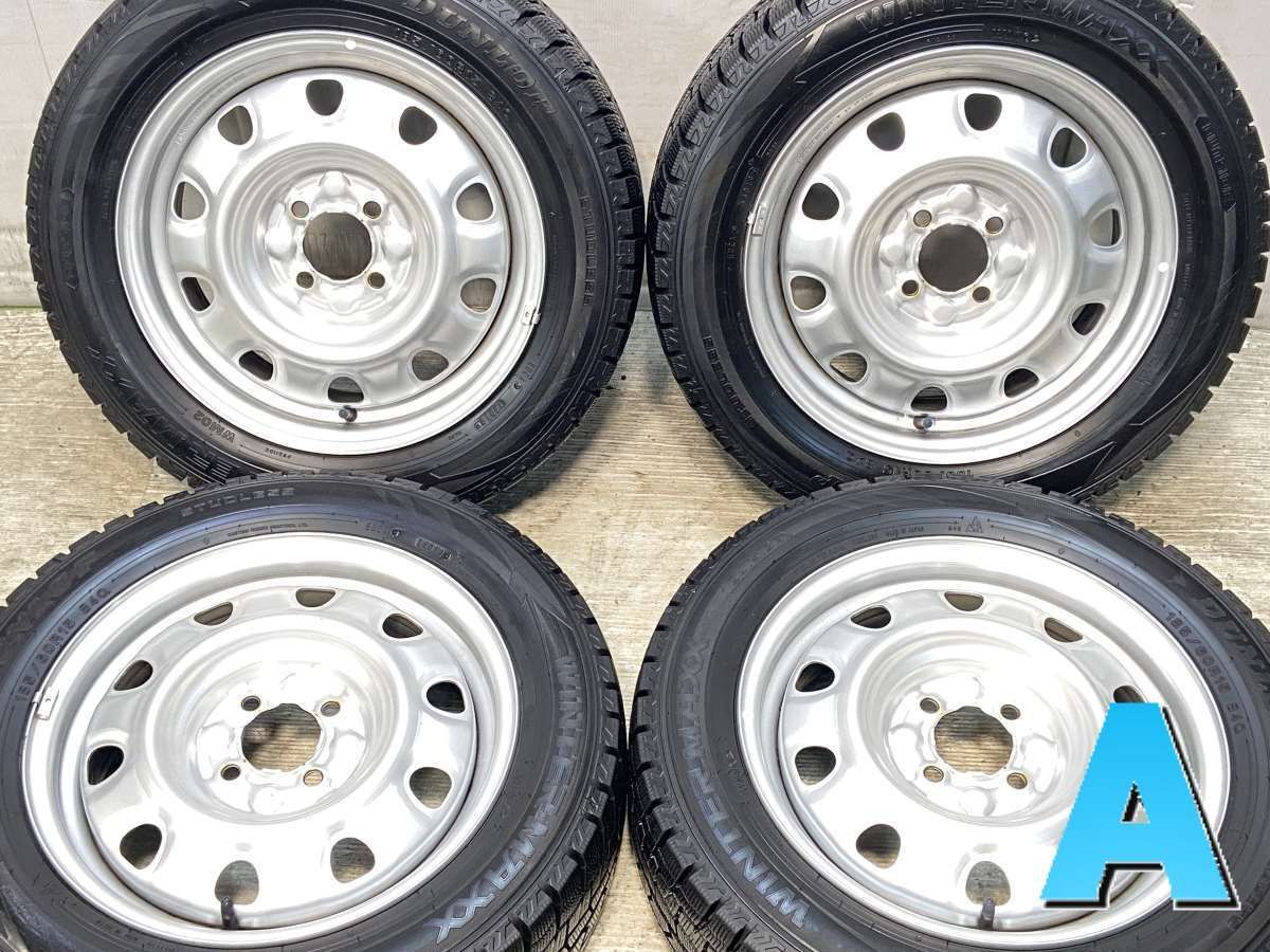 185|60R15 ダンロップ ウィンターマックス WM02 TOPY M60 15x5.5 100-4穴 タイヤ スタッドレスタイヤ ホイールセット 4本セット w15250325025