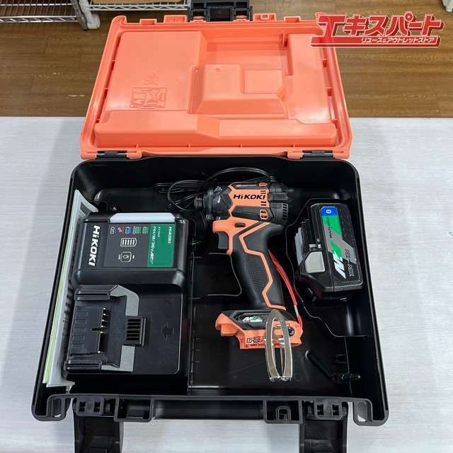 美品 HiKOKI ハイコーキ インパクトドライバー WH36DC 2XPS 限定色