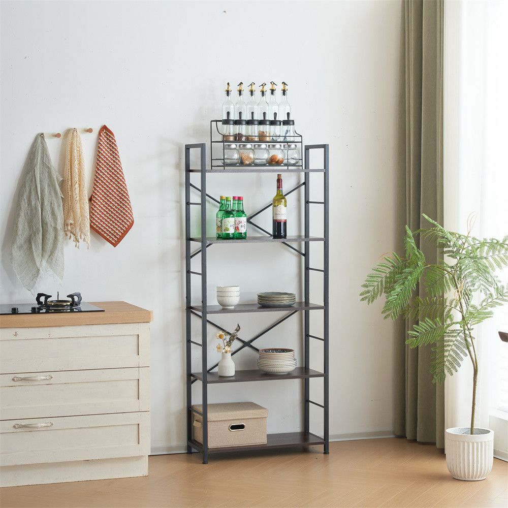 ❤レンジ上のデッドスペースが収納空間に早替り❣伸縮式で超便利♪❤レンジラック レンジ上のデッドスペースが収納空間に早替り伸縮式で超便利