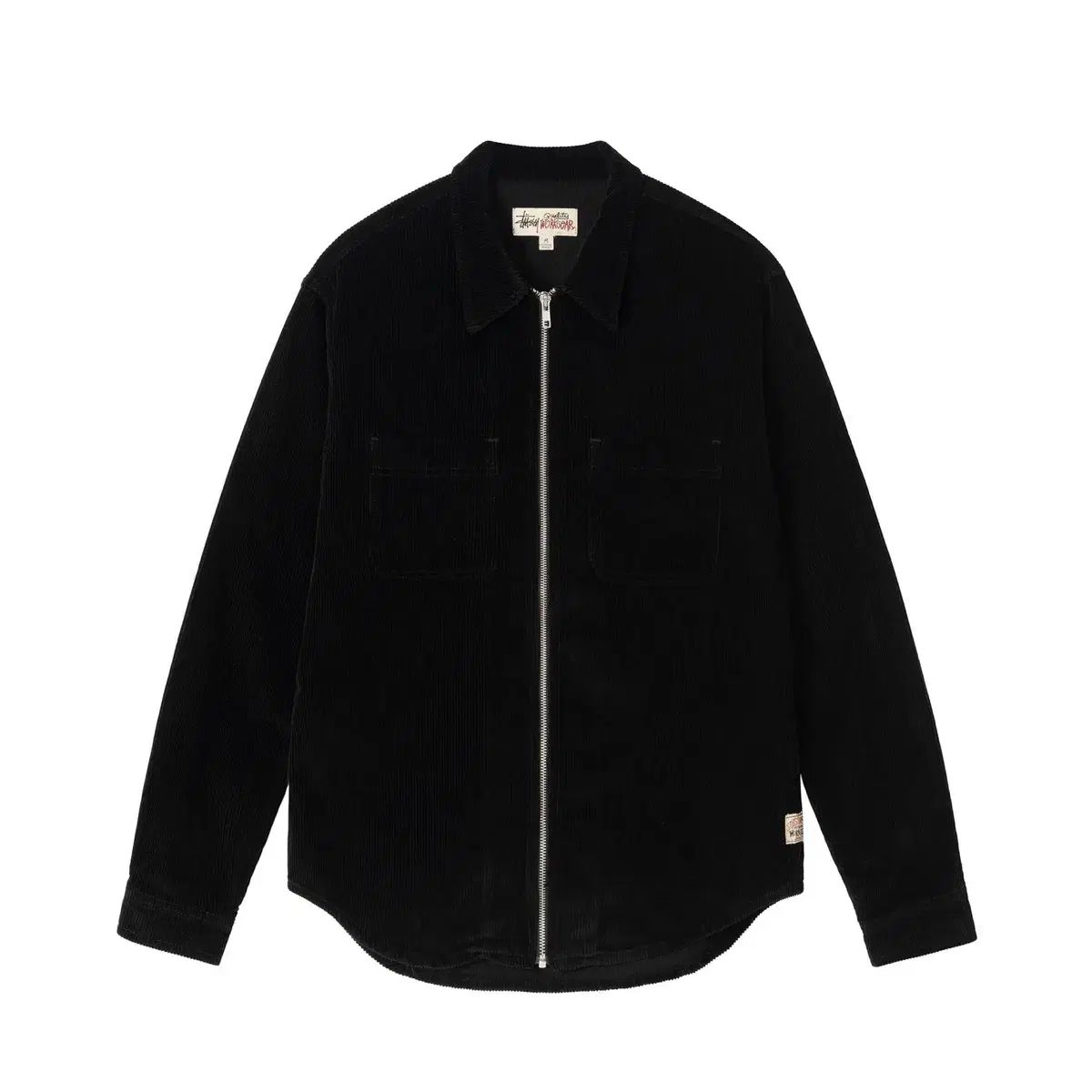 STUSSY(ステューシー) コーデュロイ シャツ WIDE WALE CORD ZIP SHIRT 