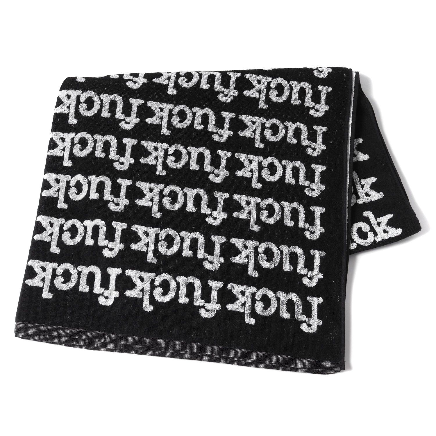 新品 Supreme シュプリーム 22SS Fuck ロゴ柄 大判 タオル Fuck Towel