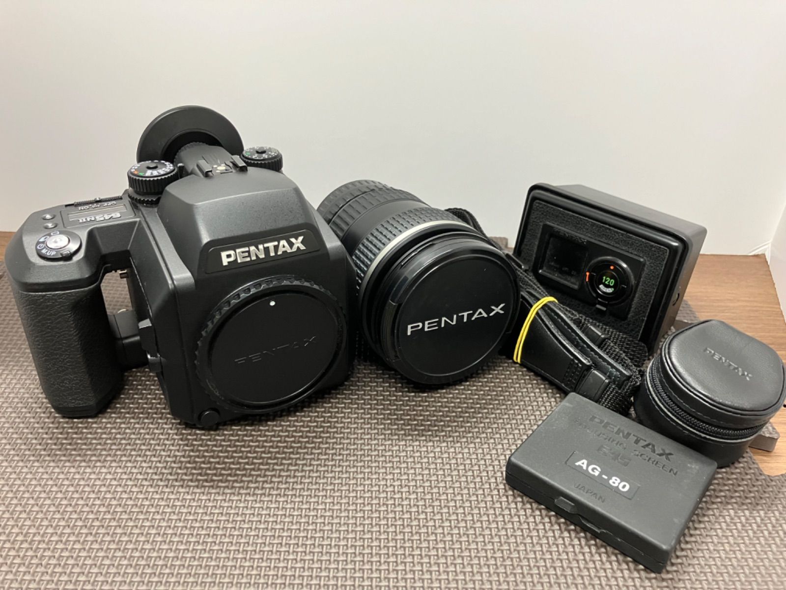 【実用美品】PENTAX 645NⅡ レンズ・フィルムセット 中古】PENTAX ペンタックス 645 NII中判フィルムカメラ レンズ