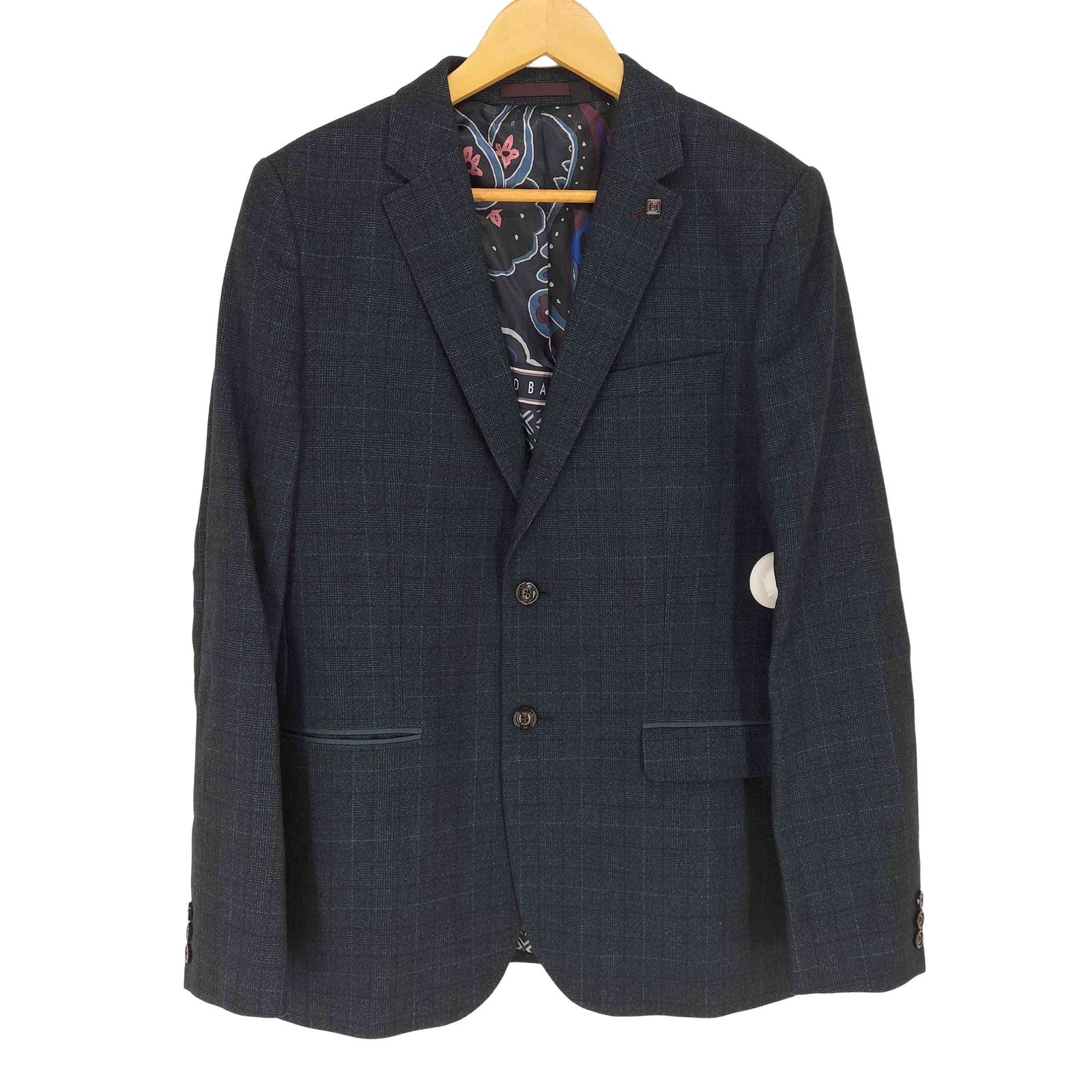 テッドベーカー TED BAKER 裏地総柄2Bテーラードジャケット メンズ 5 