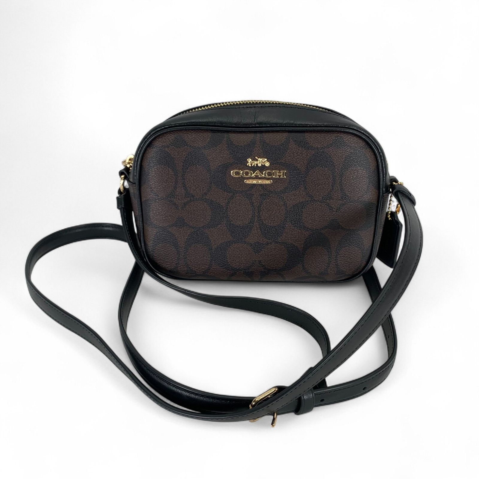 COACH コーチ ショルダーバッグ ミニジェイミー カメラ バッグ レディース シグネチャー C9926