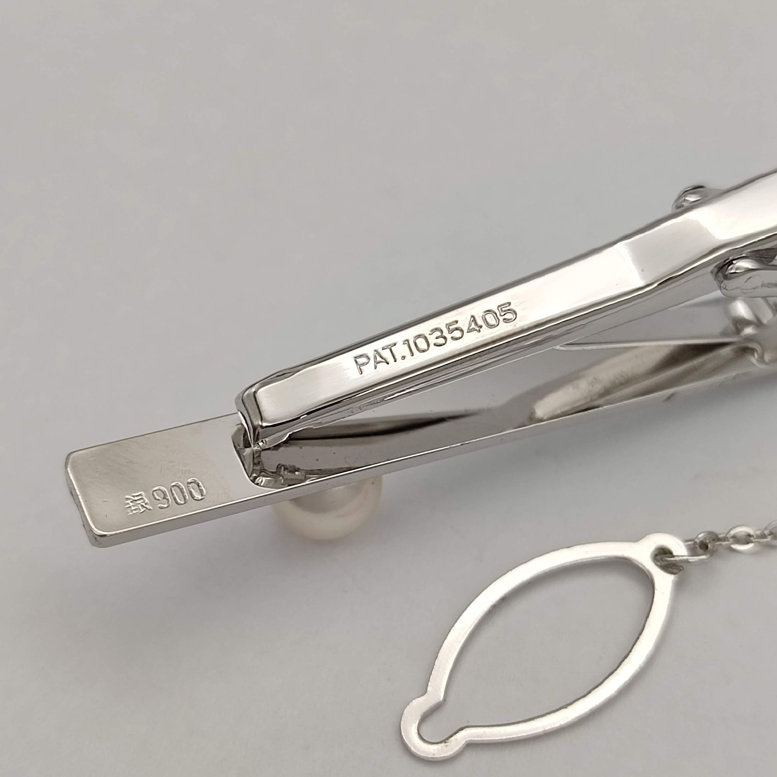 美品】パールデザインネクタイピン シルバー900 - メルカリ