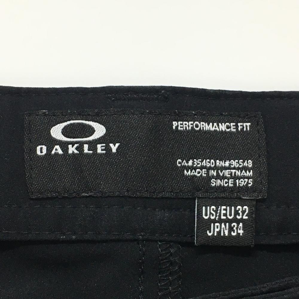 オークリー パンツ 黒 ストレッチ ティー装着可 HYDROLIX メンズ 34