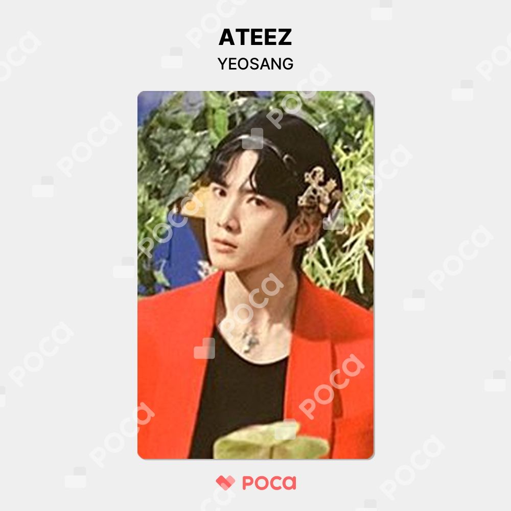 ATEEZ - ATEEZ サン HOTTRACKS ヨントン トレカ FEVER part2 注文割引 ATEEZ photocard official Hottracks 2 Part FEVER