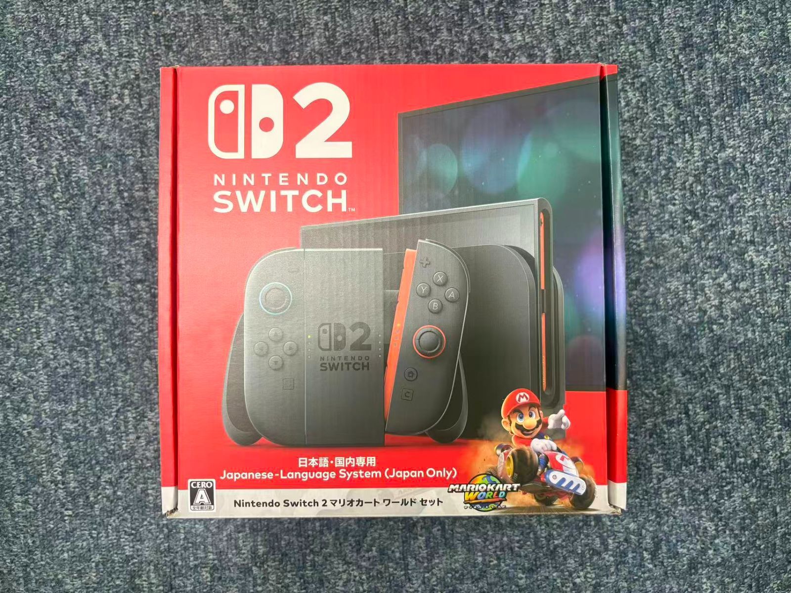 美品 Nintendo Switch 2 国内専用 BEE-S-KB6PA マリオカート無し