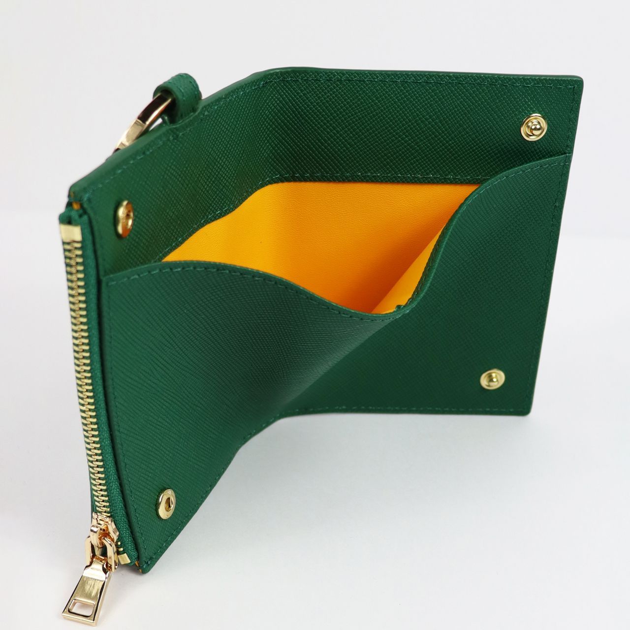 MLVINCE メルヴィンス ID FRAGMENT WALLET GREEN 折り畳み 財布  