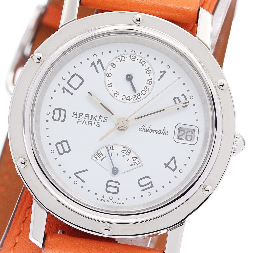 エルメス HERMES CL5.710 クリッパー ドゥブルトゥール 自動巻き