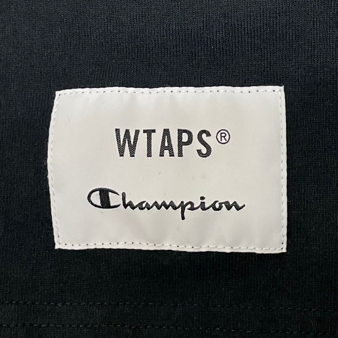 WTAPS Champion コラボ 刺繍 Tシャツ C8-X354 コラボ Tシャツ ダブル