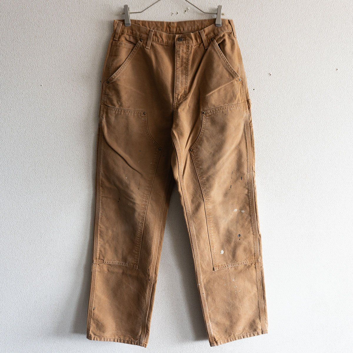 雰囲気抜群 carhartt ダブルニーペインターパンツ アメリカ製 34×34