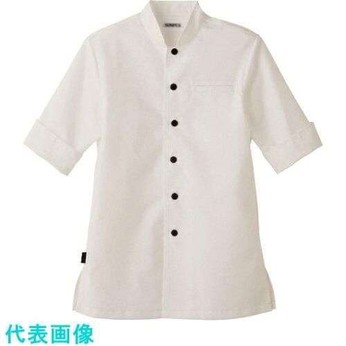 3営業日で発送 … 男女兼用ショップコート ＥＴ－７７３０ホワイト ４Ｌ SKC5906