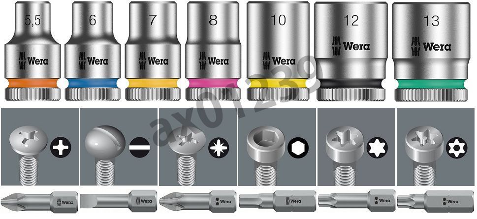 Wera ラチェットドライバーセット TOOLCHECK PLUS 056490 - ワンツー