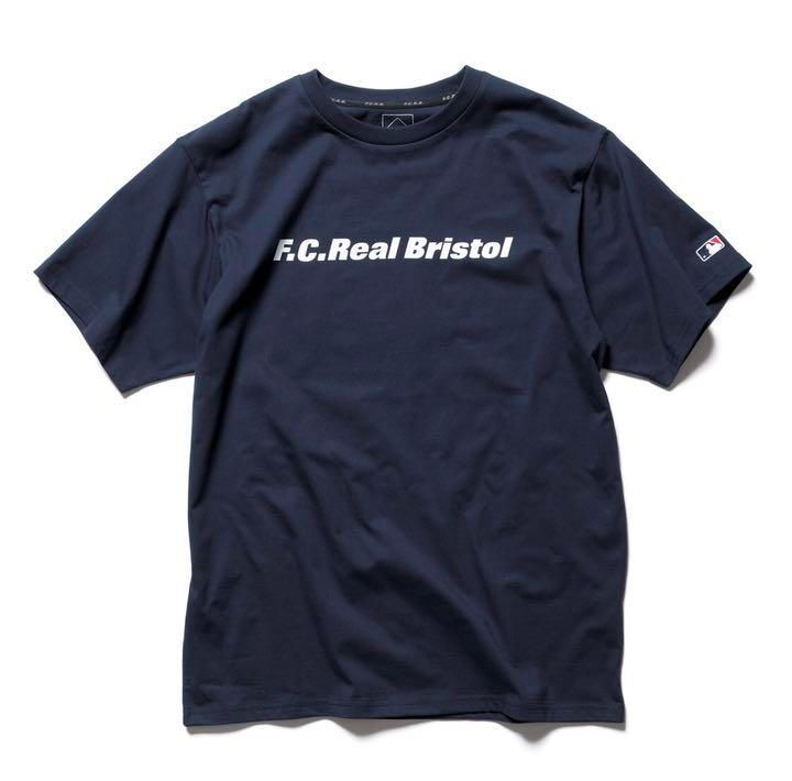 F.C.Real Bristol MLB TOUR BIG TEAM LOGO TEE Tシャツ L 新品