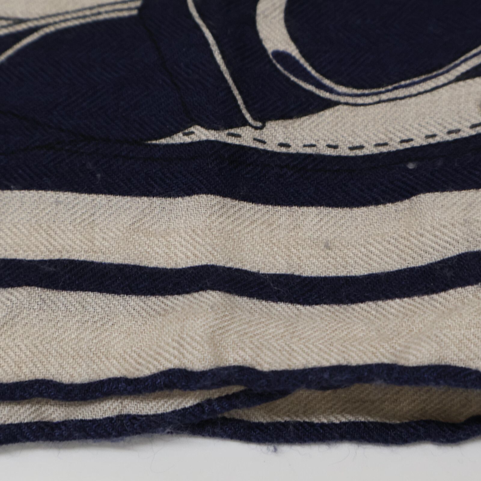 HERMES エルメス カレ140 ジェアン カシミヤ シルク 朝の散歩 La