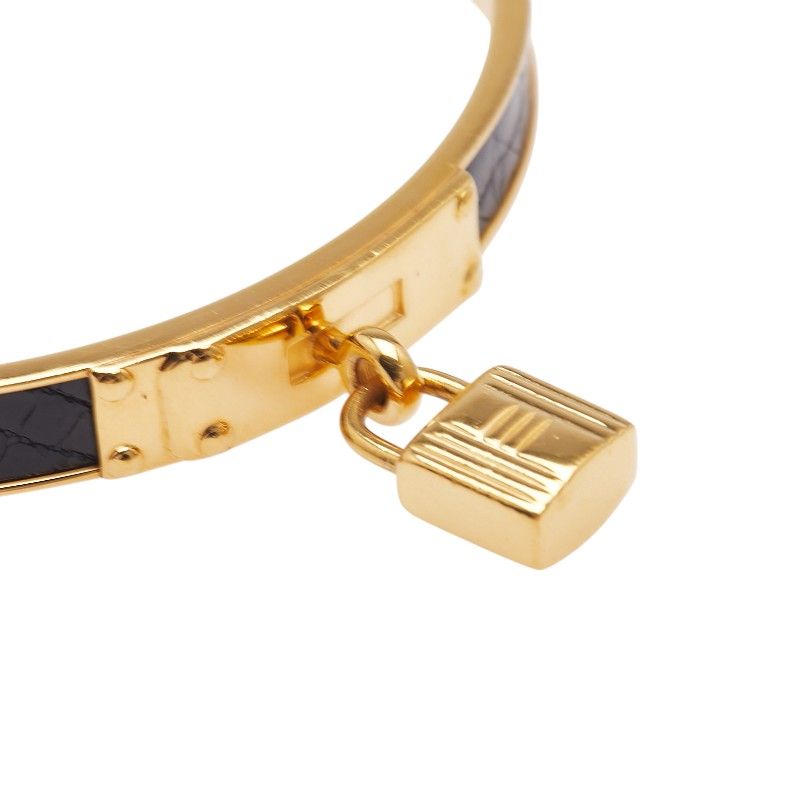 良品　HERMES　エルメス　ゴールド　カデナ　ケリー　 バングル HERMES エルメス バングル ケリーバングル カデナ カーフ