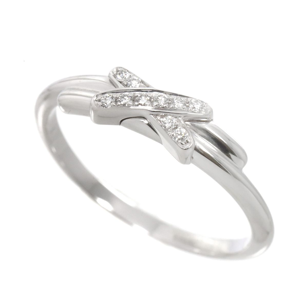 ショーメ CHAUMET ジュ ドゥ リアン #50 リング ダイヤ K18 WG