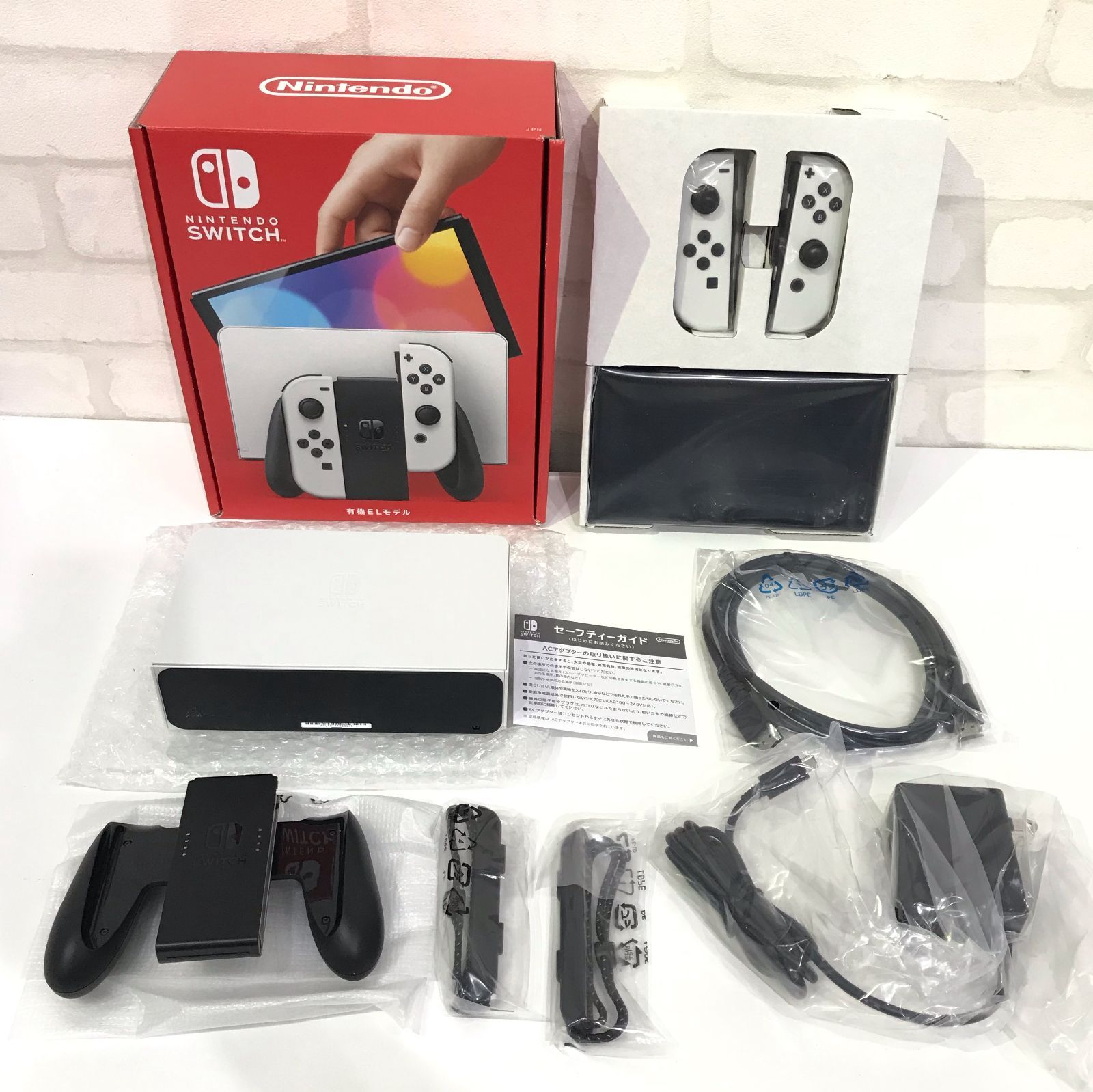 θ【新品未使用品】Nintendo Switch 有機ELモデル ホワイト HEG-S