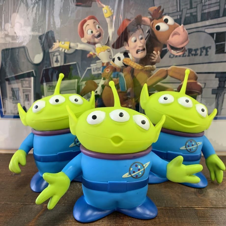 【新品未使用】トイストーリー リトル グリーンメン 等身大フィギュア 3体セット ピクサー