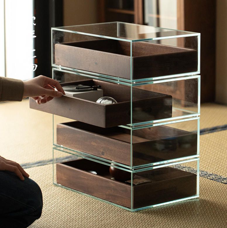 展示キャビネット 単層