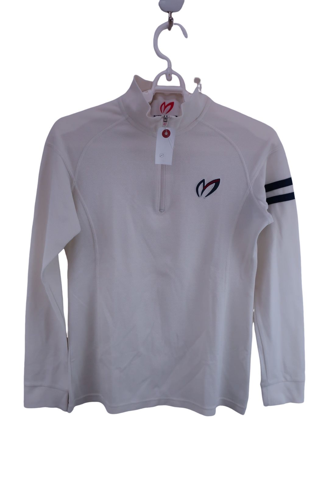 MASTER BUNNY EDITION(マスターバニーエディション) ハーフジップシャツ 白 レディース 1 159-166103 ゴルフ用品 2411-0829 中古 人気・おすすめ｜安定人気・収納便利におすすめ 期間限定割引 配送追跡可