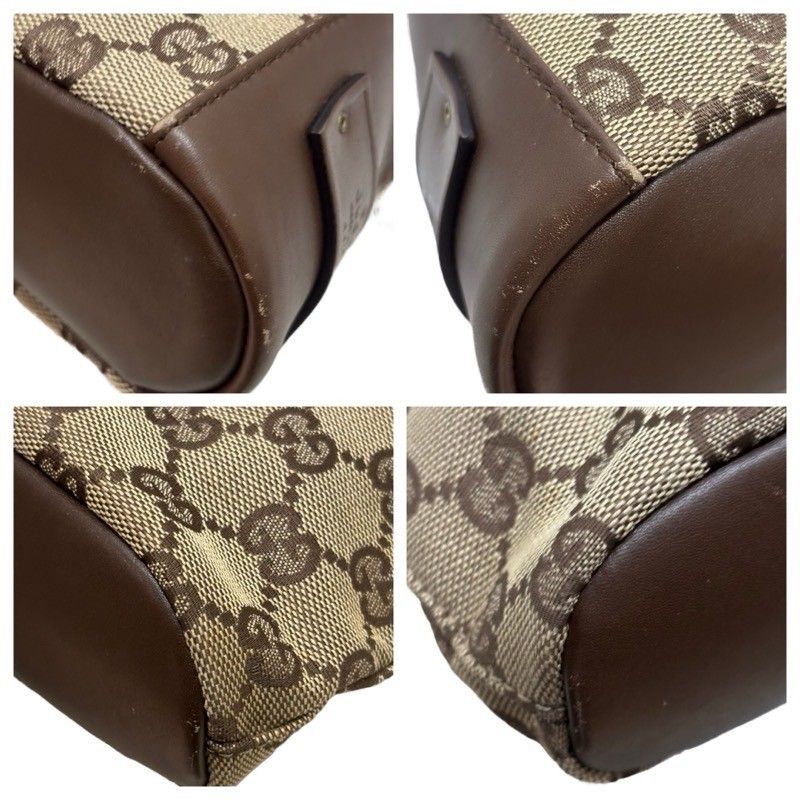 GUCCI グッチ ショルダーバッグ GGキャンバス 91761 ブラウン系