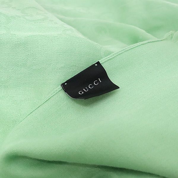 正規保証❗️返品可能❗️古物有　即日発送 ☆鉄0159S☆ GUCCIマフラー グッチGUCCI マフラー ストール 大判マフラー 387574-4G200-4168