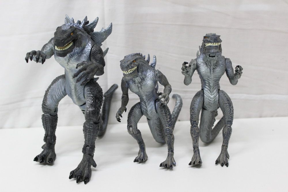 トレンドマスターズ製 ハリウッド版 ゴジラ アクションフィギュア ３体まとめ売り