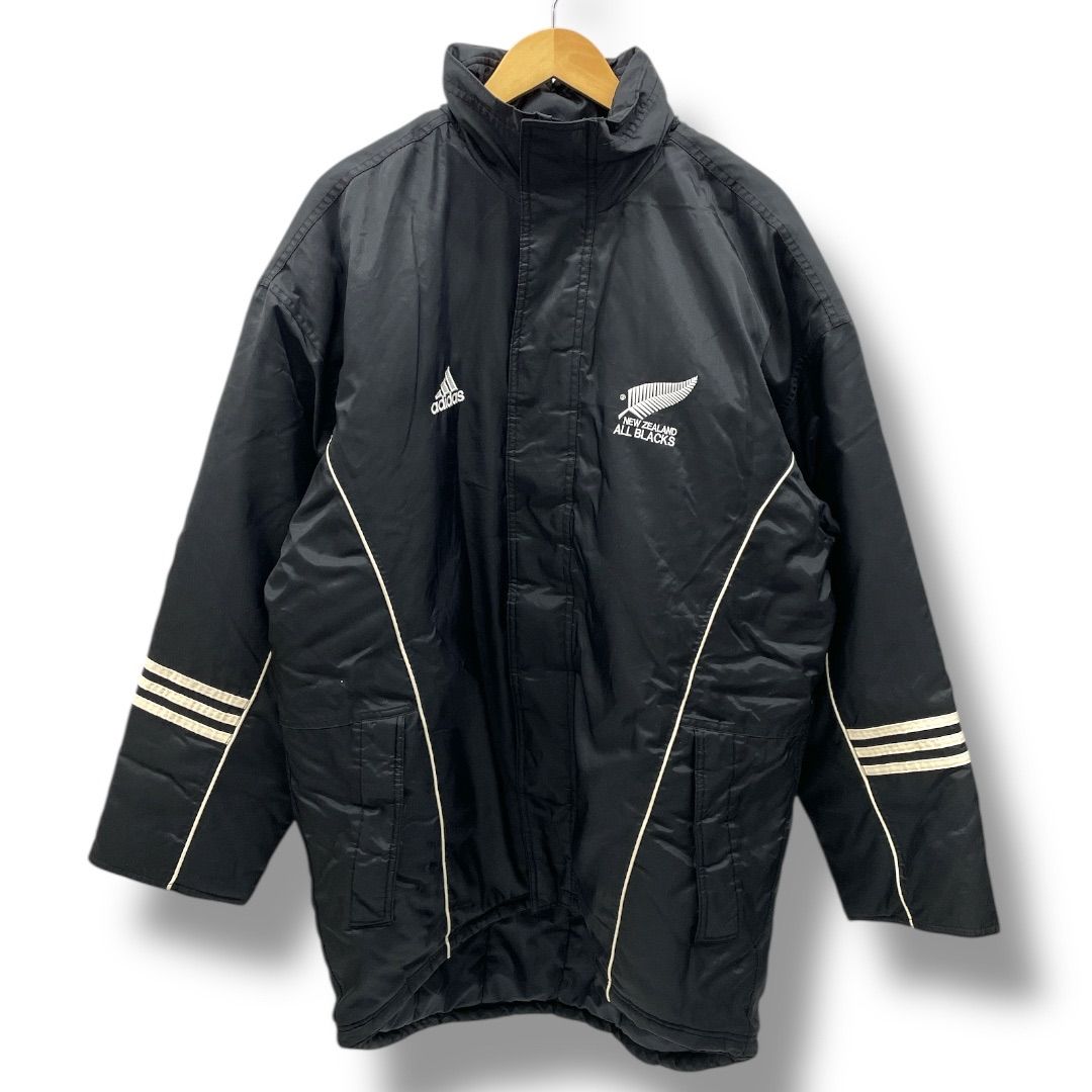adidas ALL BLACKS ベンチコート Ｍサイズ adidas アディダス ベンチコート メンズ マストハブ スリー