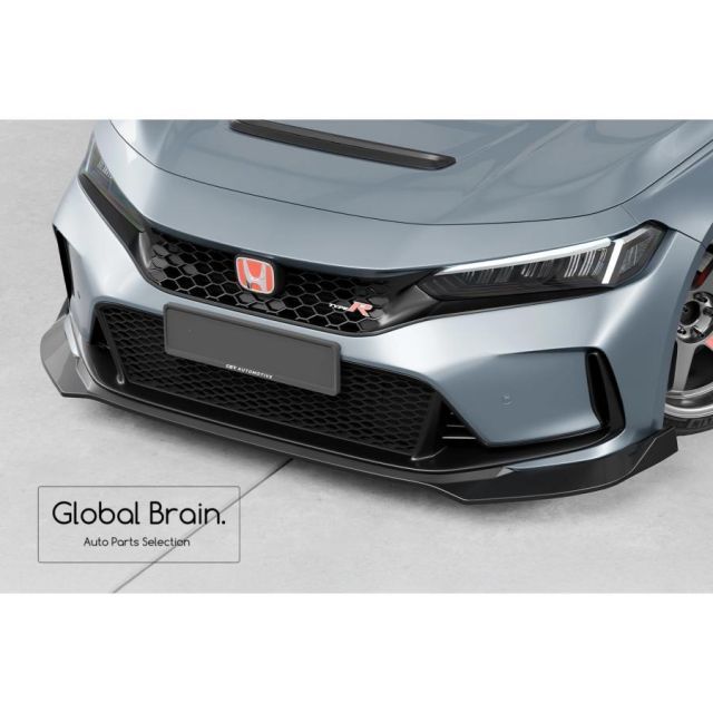 シビックタイプR、FＬ5 COLORCONCEPT、フロントリップ detan カーボンフロントリップスポイラー - カラーコンセプト