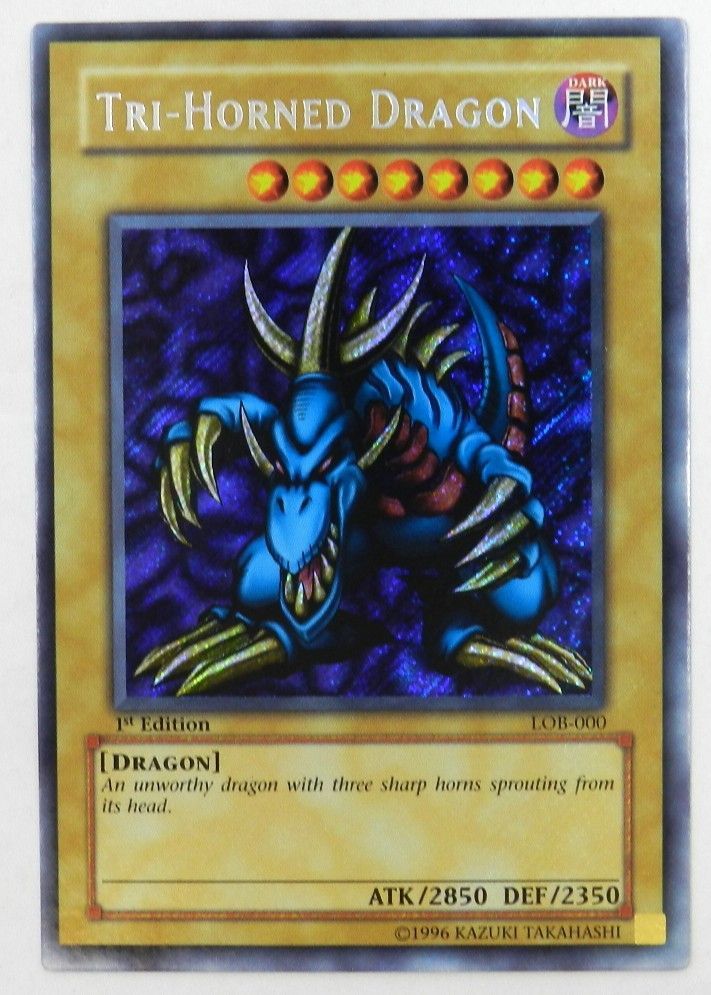 □トライホーン・ドラゴン / Tri-Horned Dragon LOB-000[SE