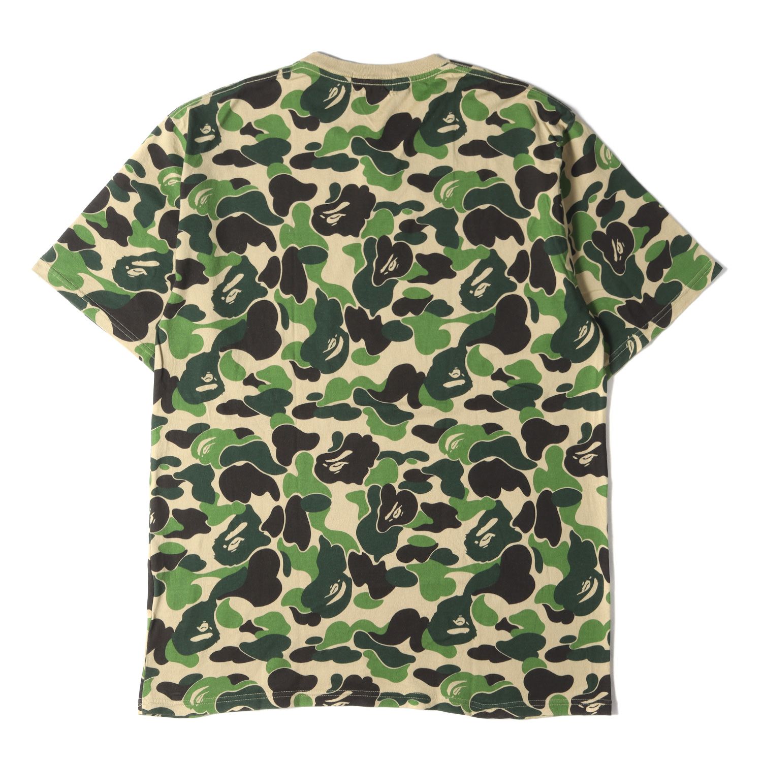 A BATHING APE カモフラ Tシャツ 半袖 A BATHING APE ア ベイシング エイプ Tシャツ サイズ:XL ABCカモ