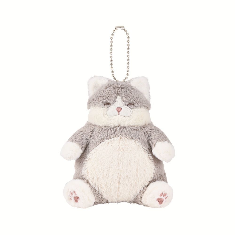 ぬいぐるみ ハチワレ バッグチャーム はちわれ ねこ キーホルダー