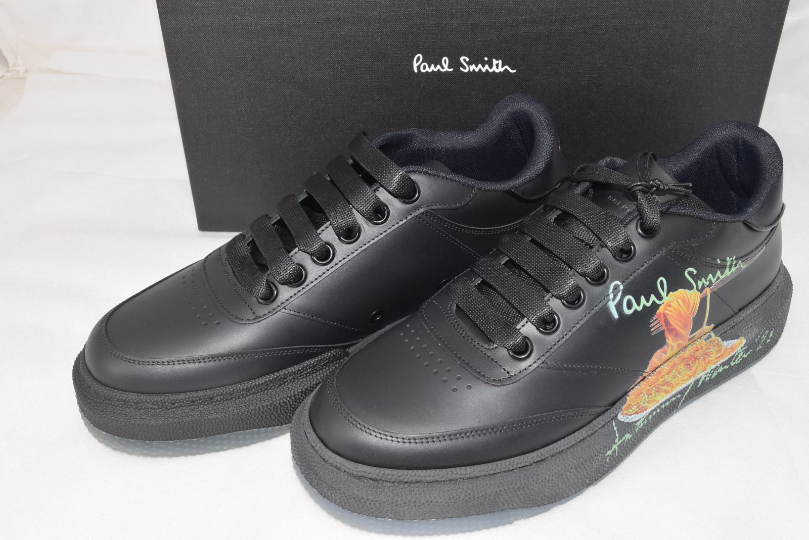 美品　Paul Smith　レザー　ラバーソール　厚底　脚長　イタリア製　26 2308038500BASS____190_01_mediu