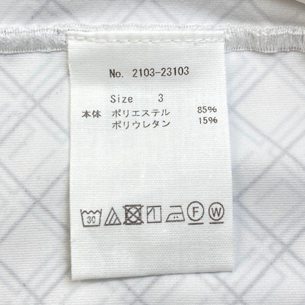 サイズ：3 CPG GOLF シーピージーゴルフ  フード付き ハーフジップ 長袖Tシャツ 総柄 ホワイト系 [240101372083] ゴルフウェア メンズ ストスト サイズ：3 CPG GOLF シーピージーゴルフ フード付き ハーフ