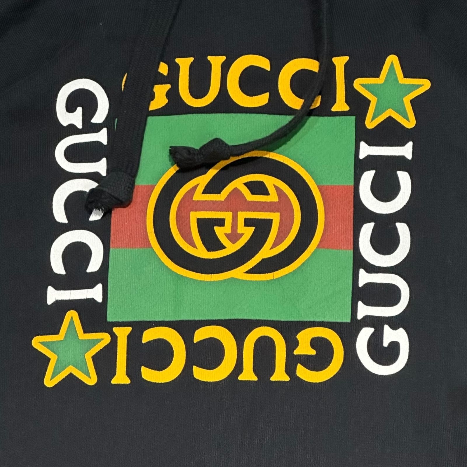 GUCCIパーカーワンピース　サイズ12 グッチGUCCI サイケデリックGGパターンパーカーワンピース